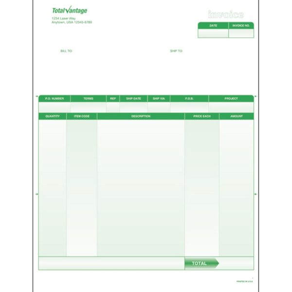 Standard Plus Laser Forms